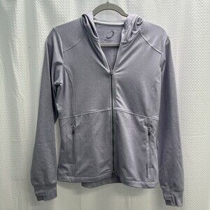 Zero Restriction Women’s Elle Hoodie Full Zip Lavender Activewear Small